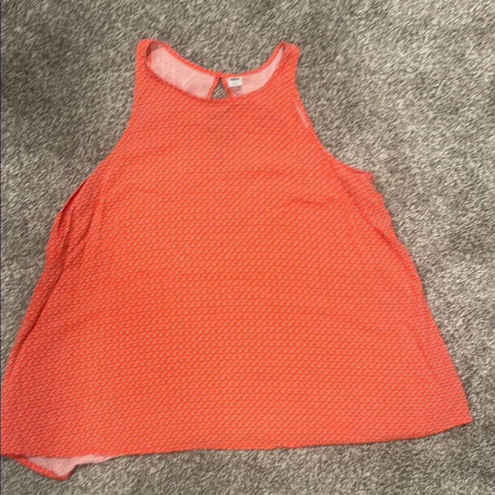 Old Navy Orange Tank Top Vibrant and Stylish